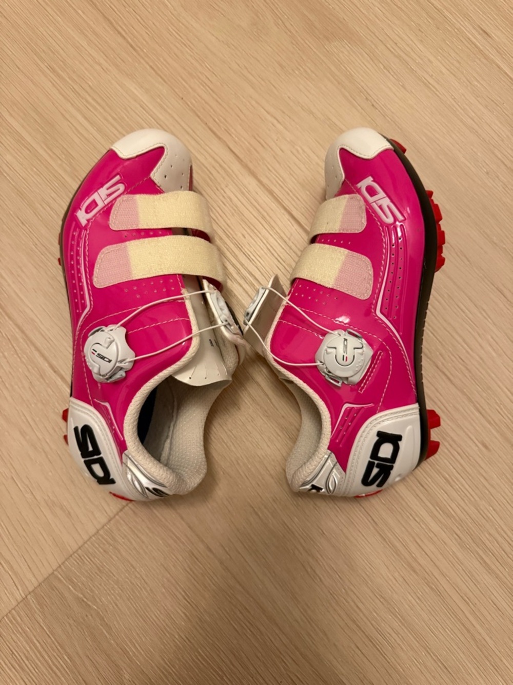 Sidi Women's Athletic Cycling Shoes - White & Pink - Picture 3 of 8
